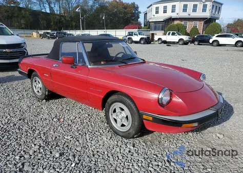 2007 Alfa Romeo Spider z USA, uszkodzony, nr VIN 115410010453